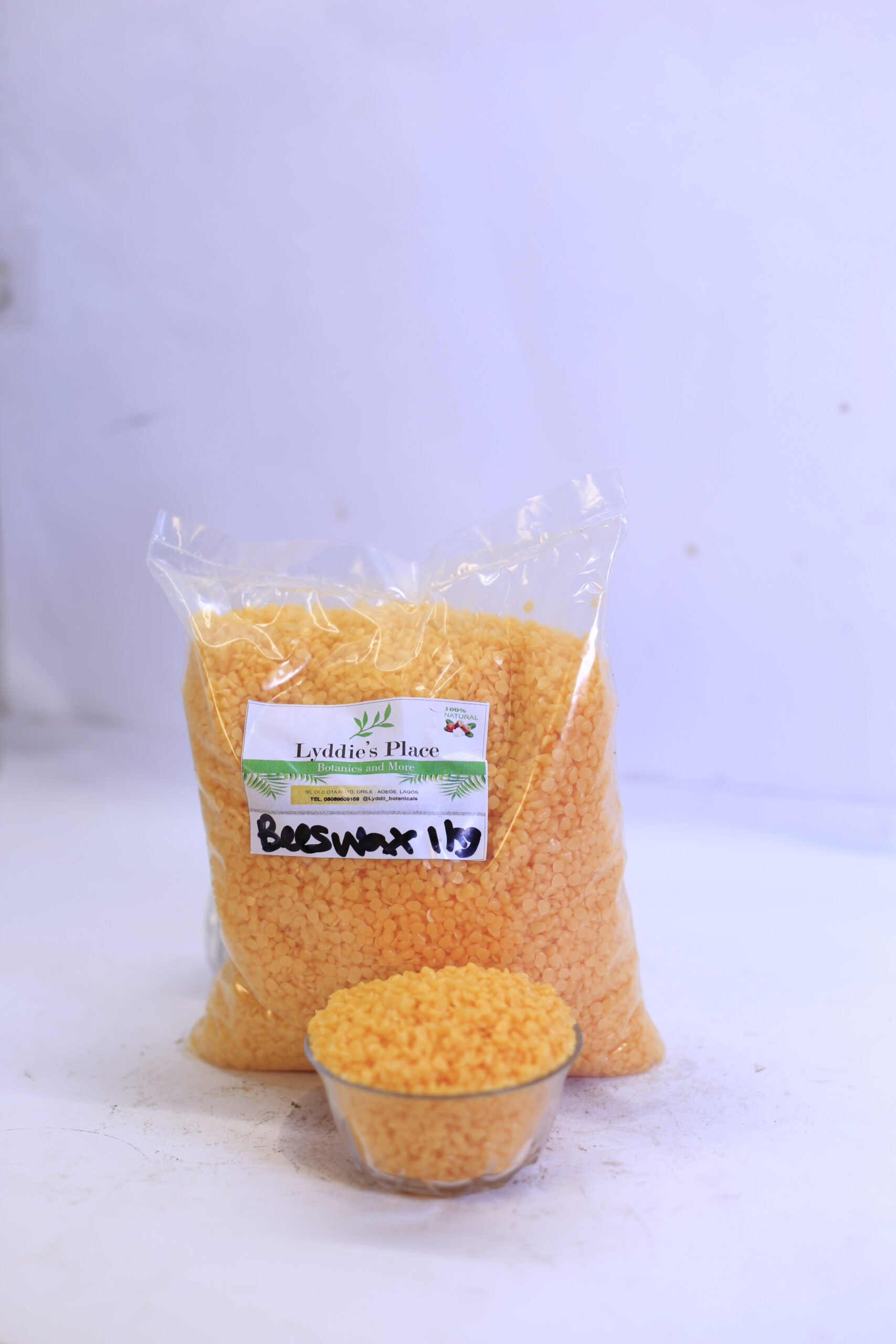 Yellow bee wax